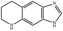 1H-Imidazo[4,5-g]quinoline,5,6,7,8-tetrahydro-(9CI) Struktur