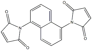 naphthalene-1,5-dimaleimide Struktur