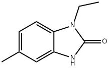 2H-Benzimidazol-2-one,1-ethyl-1,3-dihydro-5-methyl-(9CI) Struktur