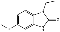 2H-Benzimidazol-2-one,1-ethyl-1,3-dihydro-5-methoxy-(9CI) Struktur