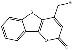 2H-[1]Benzothieno[3,2-b]pyran-2-one,4-(bromomethyl)-(9CI) Struktur