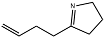 2H-Pyrrole,5-(3-butenyl)-3,4-dihydro-(9CI) Struktur