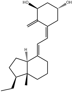 1-hydroxypregnacalciferol Struktur