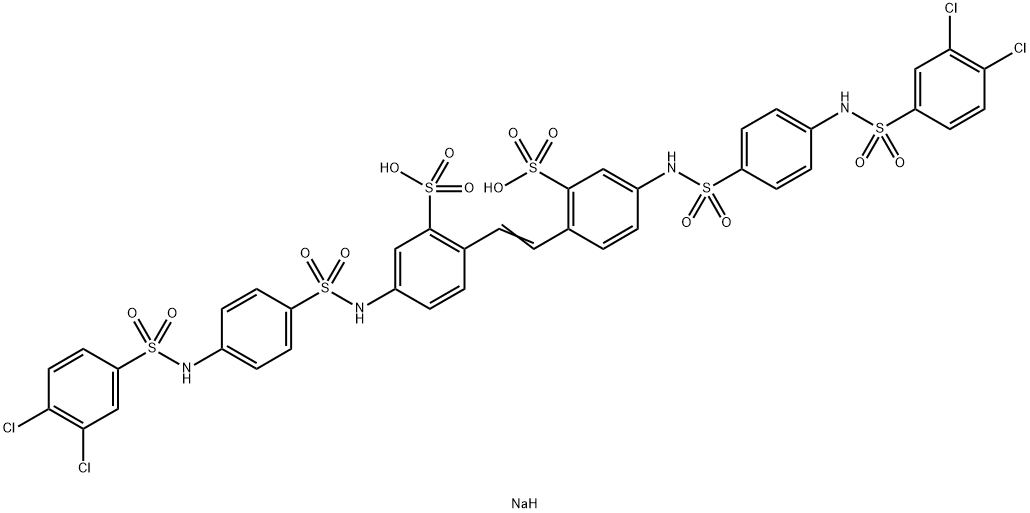 SODIUM BISCHLOROPHENYL SULFAMINE Struktur