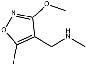 4-Isoxazolemethanamine,3-methoxy-N,5-dimethyl-(9CI) Struktur