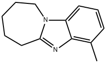 6H-Azepino[1,2-a]benzimidazole,7,8,9,10-tetrahydro-4-methyl-(9CI) Struktur