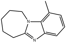 6H-Azepino[1,2-a]benzimidazole,7,8,9,10-tetrahydro-1-methyl-(9CI) Struktur