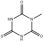 1,3,5-Triazine-2,4(1H,3H)-dione,dihydro-3-methyl-6-thioxo-(9CI) Struktur