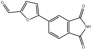 2-Furancarboxaldehyde,5-(2,3-dihydro-1,3-dioxo-1H-isoindol-5-yl)-(9CI) Struktur