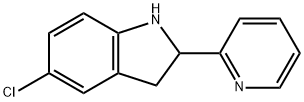 1H-Indole,5-chloro-2,3-dihydro-2-(2-pyridinyl)-(9CI) Struktur