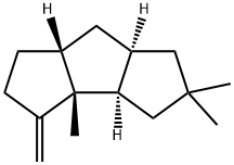 (+)-Hirsutene Struktur