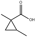 1,2-dimethylcyclopropanecarboxylic acid(WXC08870) Struktur