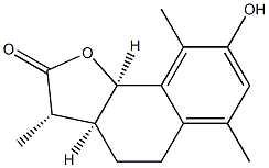 desmotroposantonin Struktur