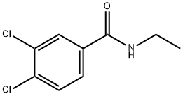 3,4-dichloro-N-ethylbenzamide Struktur