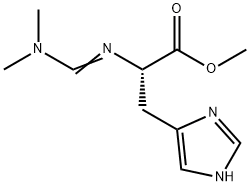 Nα-[(Dimethylamino)methylene]-L-histidine methyl ester Struktur