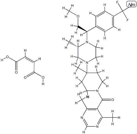 VICRIVIROC MALEATE Struktur