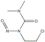 NITROSOCHLOROETHYLDIMETHYLUREA Struktur