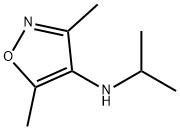 4-Isoxazolamine,3,5-dimethyl-N-(1-methylethyl)-(9CI) Struktur