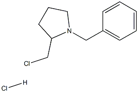 1-Benzyl-2-(chloromethyl)pyrrolidine hydrochloride Struktur