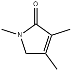 2H-Pyrrol-2-one,1,5-dihydro-1,3,4-trimethyl-(9CI) Struktur