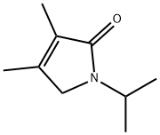 2H-Pyrrol-2-one,1,5-dihydro-3,4-dimethyl-1-(1-methylethyl)-(9CI) Struktur