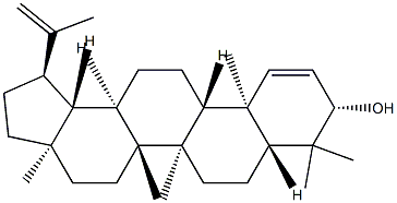 Lupa-1,20(29)-dien-3β-ol Struktur