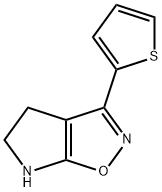 4H-Pyrrolo[3,2-d]isoxazole,5,6-dihydro-3-(2-thienyl)-(9CI) Struktur