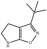 4H-Pyrrolo[3,2-d]isoxazole,3-(1,1-dimethylethyl)-5,6-dihydro-(9CI) Struktur