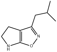 4H-Pyrrolo[3,2-d]isoxazole,5,6-dihydro-3-(2-methylpropyl)-(9CI) Struktur