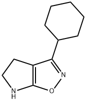 4H-Pyrrolo[3,2-d]isoxazole,3-cyclohexyl-5,6-dihydro-(9CI) Struktur