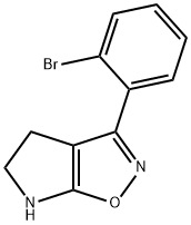 4H-Pyrrolo[3,2-d]isoxazole,3-(2-bromophenyl)-5,6-dihydro-(9CI) Struktur