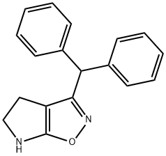 4H-Pyrrolo[3,2-d]isoxazole,3-(diphenylmethyl)-5,6-dihydro-(9CI) Struktur