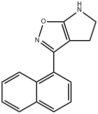 4H-Pyrrolo[3,2-d]isoxazole,5,6-dihydro-3-(1-naphthalenyl)-(9CI) Struktur