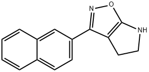 4H-Pyrrolo[3,2-d]isoxazole,5,6-dihydro-3-(2-naphthalenyl)-(9CI) Struktur