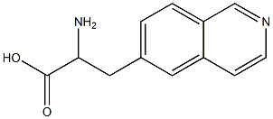 6-Isoquinolinepropanoicacid,alpha-amino-(9CI) Struktur