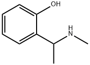 2-[1-(methylamino)ethyl]phenol Struktur