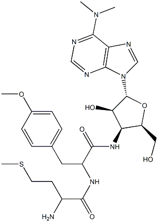 methionylpuromycin Struktur