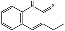 2(1H)-Quinolinethione,3-ethyl-(9CI) Struktur