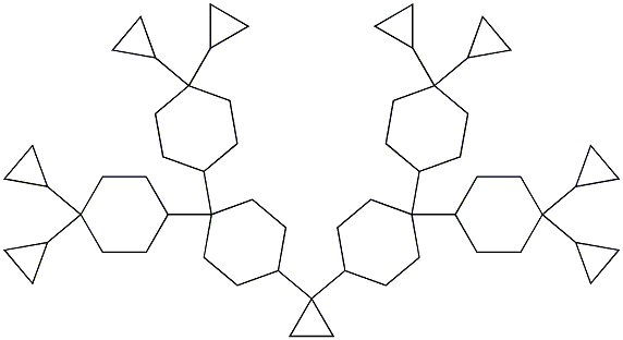 Hexaspiro[2.0.2:0.2:0.2:0.2:0.2:0]octadecane Struktur