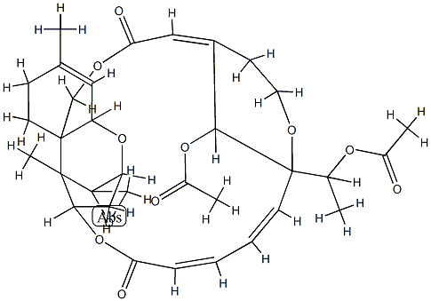 Satratoxin H diacetate Struktur