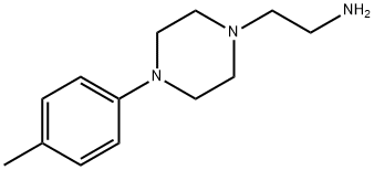 1-Piperazineethanamine,N-(4-methylphenyl)-(9CI) Struktur