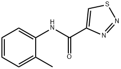 1,2,3-Thiadiazole-4-carboxamide,N-(2-methylphenyl)-(9CI) Struktur