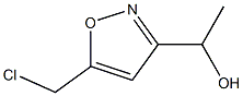 3-Isoxazolemethanol,5-(chloromethyl)--alpha--methyl-(9CI) Struktur