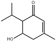 2-Cyclohexen-1-one,5-hydroxy-3-methyl-6-(1-methylethyl)-(9CI) Struktur