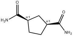 1,3-Cyclopentanedicarboxamide,(1R,3S)-rel-(9CI) Struktur