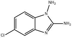 1H-Benzimidazole-1,2-diamine,5-chloro-(9CI) Struktur