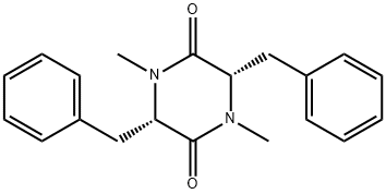 cyclobis(N-methylphenylalanine) Struktur