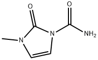 1H-Imidazole-1-carboxamide,2,3-dihydro-3-methyl-2-oxo-(9CI) Struktur