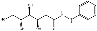 2-Deoxy-D-arabino-hexonic acid (2-phenyl hydrazide) Struktur