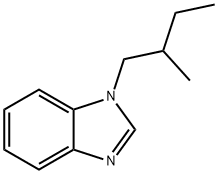 1H-Benzimidazole,1-(2-methylbutyl)-(9CI) Struktur